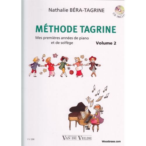 VAN DE VELDE BERA-TAGRINE N. - METHODE TAGRINE VOL. 2 - PIANO + CD