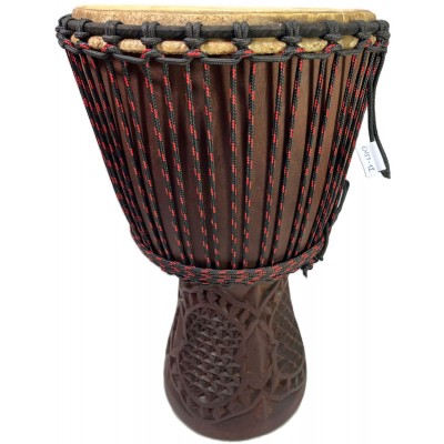 WASSOULOU Djembe Custom Grand 33-35 X 60-62CM + Housse (offerte)