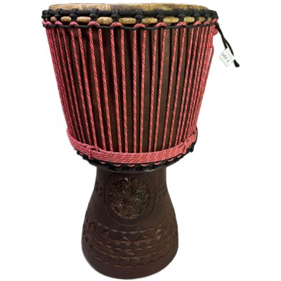 WASSOULOU Djembe Custom Grand 33-35 X 60-62CM + Housse (offerte)