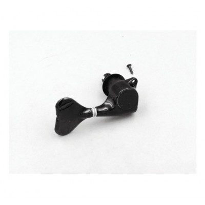 TUNING MACHINES LOW RIGHT BLACK, METAL BLACK BUTTON