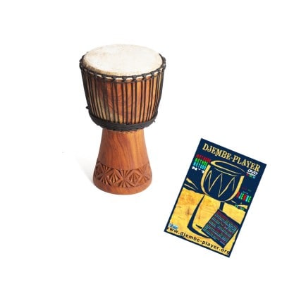 DJEMBE PETIT 25 X 40-45CM + DVD