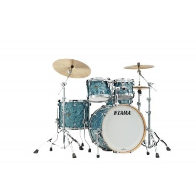 STARCLASSIC WALNUT/BIRCH STAGE 22 DRUM KIT TURQUOISE PEARL