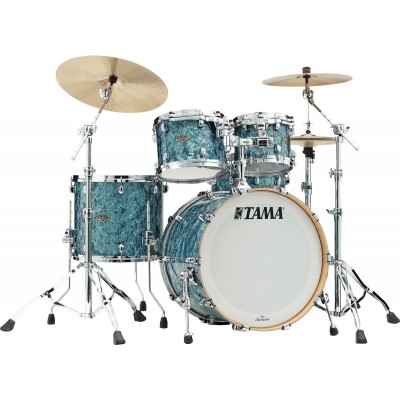STARCLASSIC WALNUT/BIRCH STAGE 22 DRUM KIT TURQUOISE PEARL