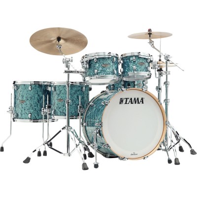 STARCLASSIC WALNUT/BIRCH STUIO 22 DRUM KIT TURQUOISE PEARL