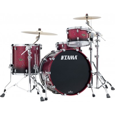TAMA Starclassic Walnut/birch Rock 22 Molten Dark Raspberry Fade