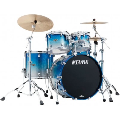 TAMA STARCLASSIC WALNUT/BIRCH  STAGE 22  MOLTEN BLUE ICE FADE