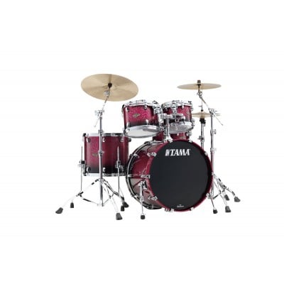 TAMA STARCLASSIC WALNUT/BIRCH STAGE 22 MOLTEN DARK RASPBERRY FADE