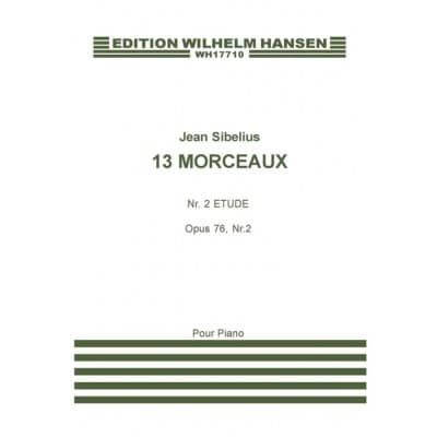 SIBELIUS JEAN - 13 MORCEAUX OP.76 N°2 