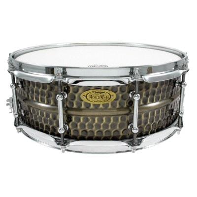 Worldmax Bkh-5014sh - Caisse Claire Black Dawg 14 X 5 - Fut Laiton Martel