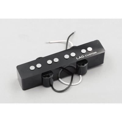 ELECTRICAL BASS PICKUP 4 STRINGS LAG CUSTOM CUSTOM JAZZ TYPE BASS 4 BLACK COVER