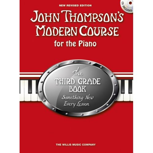 JOHN THOMPSON - JOHN THOMPSON'S MODERN COURSE THIRD GRADE - + CD - PIANO SOLO