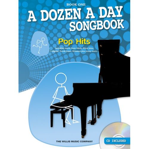 THE WILLIS MUSIC COMPANY A DOZEN A DAY SONGBOOK POPS - PIANO BOOK 1 - PIANO SOLO