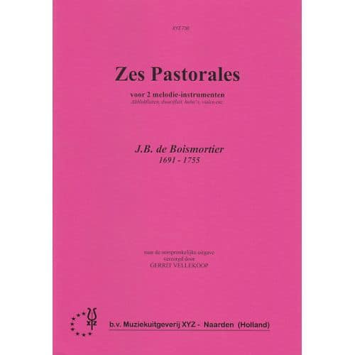  Boismortier J.b. - 6 Pastorales Pour Deux Instruments