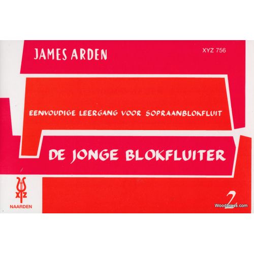 XYZ ARDEN JAMES - DE JONGE BLOKFLUITER VOL.2 - FLUTE A BEC SOPRANO