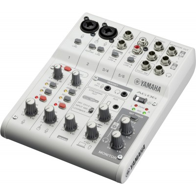 YAMAHA AG06 MK2 White