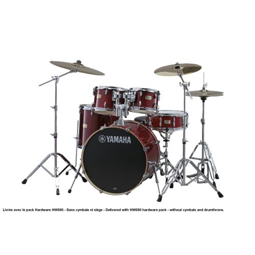 Stage Custom Birch Fusion 20 Cranberry Red + Pack HW680W