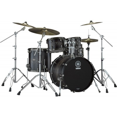 YAMAHA LIVE CUSTOM HYBRID OAK ROCK SET UZU CHARCOAL SUNBURS
