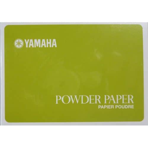 Yamaha Carnet Papier Poudre Tampons
