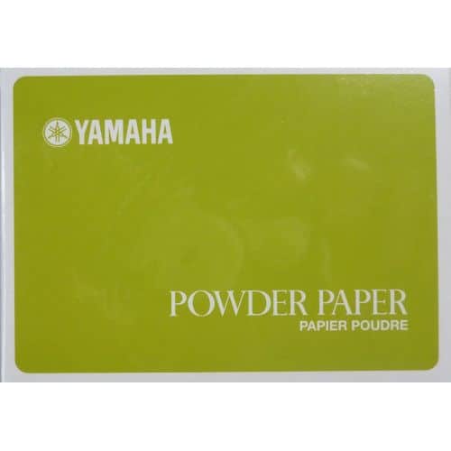 CARNET PAPIER POUDRE TAMPONS