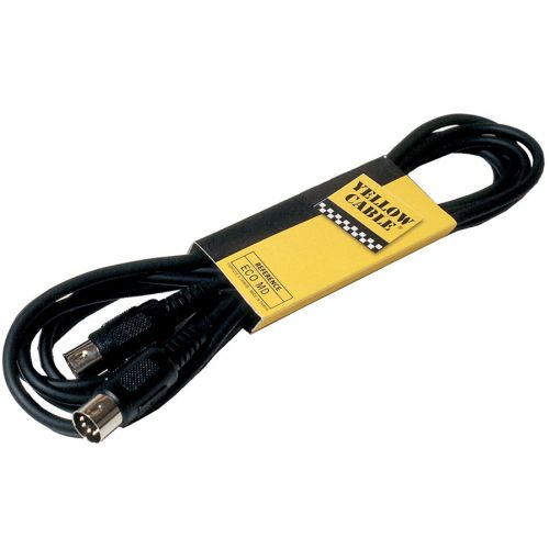 YELLOW CABLE Cordon Midi 2 Din 5 Broches 6 M