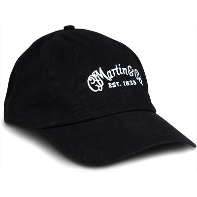 MARTIN & CO Casquette,Ballcap,Cotton,Scriptlogo,Black