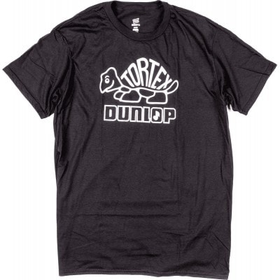 Dunlop T-shirt Noir Tortex Medium