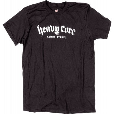 BLACK T-SHIRT HEAVY CORE LARGE