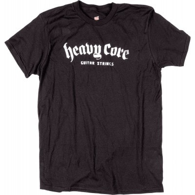 Dunlop T-shirt Noir Heavy Core Medium