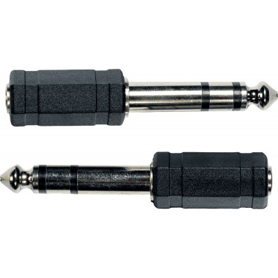 YELLOW CABLE AD04 Adaptateur Jack Male Stéréo Jack Fem. 3.5 MM - Lot de 2