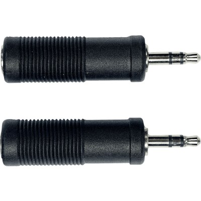 Yellow Cable Ad06 - Adaptateur Jack Femelle Stereo 6,35 Mm / Jack Male Stereo 3,5 Mm