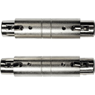 YELLOW CABLE Adaptateur XLR Fem. XLR Fem. - Lot de 2