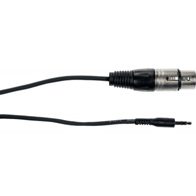 Cordon Jack Stéréo 3,5 Mm Xlr Fem. 3 M