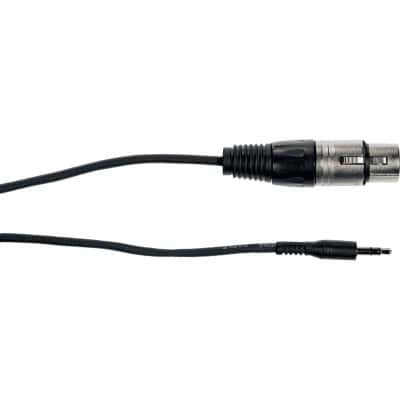 CORDON JACK STRO 3,5 MM XLR FEM. 3 M