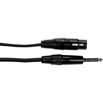 YELLOW CABLE Cordon Micro Jack Ale XLR Fem. 5 M