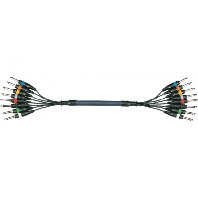 YELLOW CABLE Octopaire 8 Jack Mono 8 Jack Mono 5 M