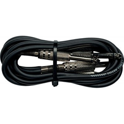 YELLOW CABLE ECO P100 JACK MONO / JACK MONO 1M (PAIR) PATCH