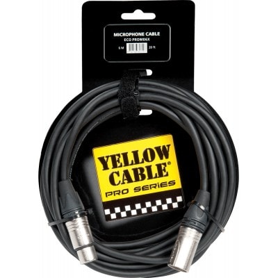 YELLOW CABLE CORDON XLR XLR 6 M NEUTRIK