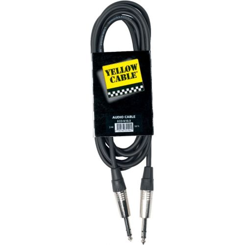 YELLOW CABLE Cordon Jack Stéréo Jack Stéréo 3 M