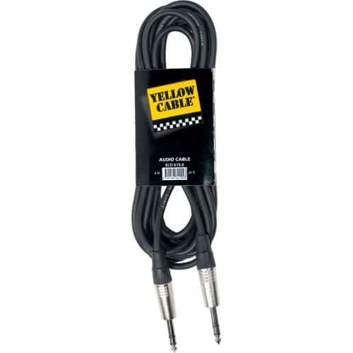 YELLOW CABLE CORDON JACK STRO JACK STRO 6 M