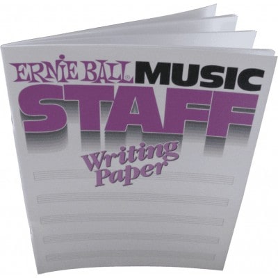 Ernie Ball Papier A Musique Vierge