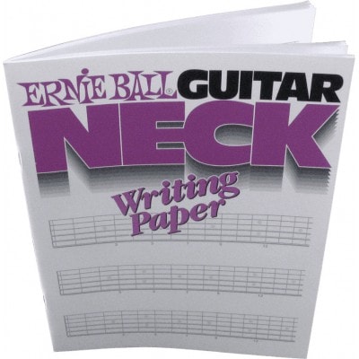 Ernie Ball Papier Motif Manche De Guitare Vierge
