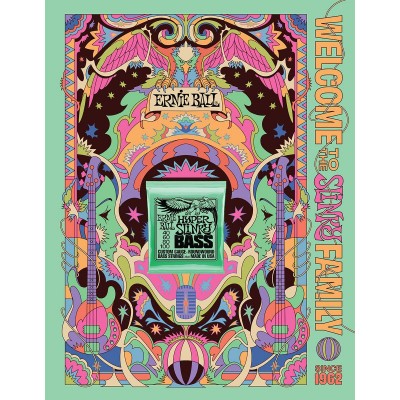 ERNIE BALL POSTER ERNIE BALL SLINKY 2022 FORMAT A0 HYPER BASS