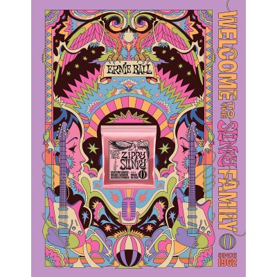 ERNIE BALL Poster Format A0 Zippy