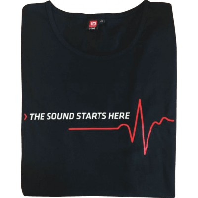 Black Tee Shirt Soundmakers Size L