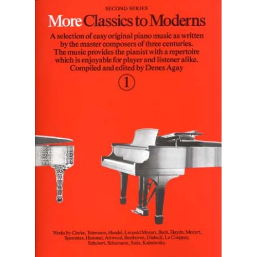MORE CLASSICS TO MODERNS VOL.1 (AGAY)