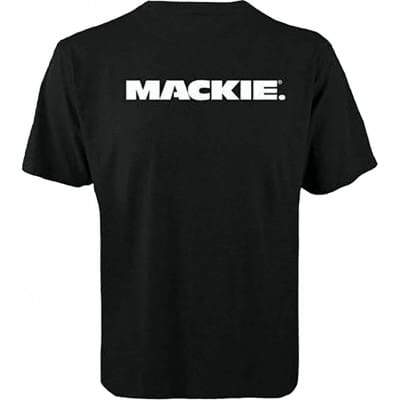 MACKIE BLACK TSHIRT SIZE L