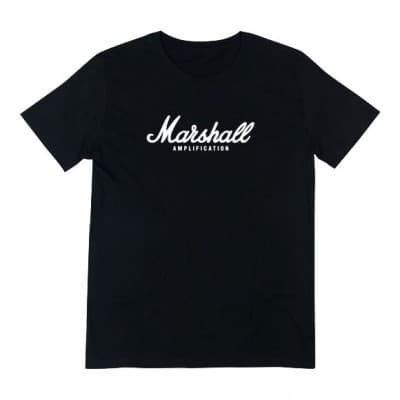 MARSHALL MERCHANDISING TEXTILE TEE-SHIRTS MARSHALL T-SHIRT BLACK AMPLIFICATION (M)