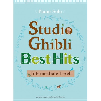 YAMAHA STUDIO GHIBLI BEST HITS INTERMEDIATE LEVEL - PIANO 