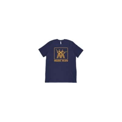 Ernie Ball T-shirt Mm Vintage Logo Gold - Xl