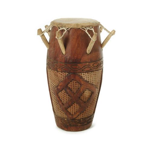 MT023 - Kpalongo Tambour Pics 55CM HT X 27CM Diam